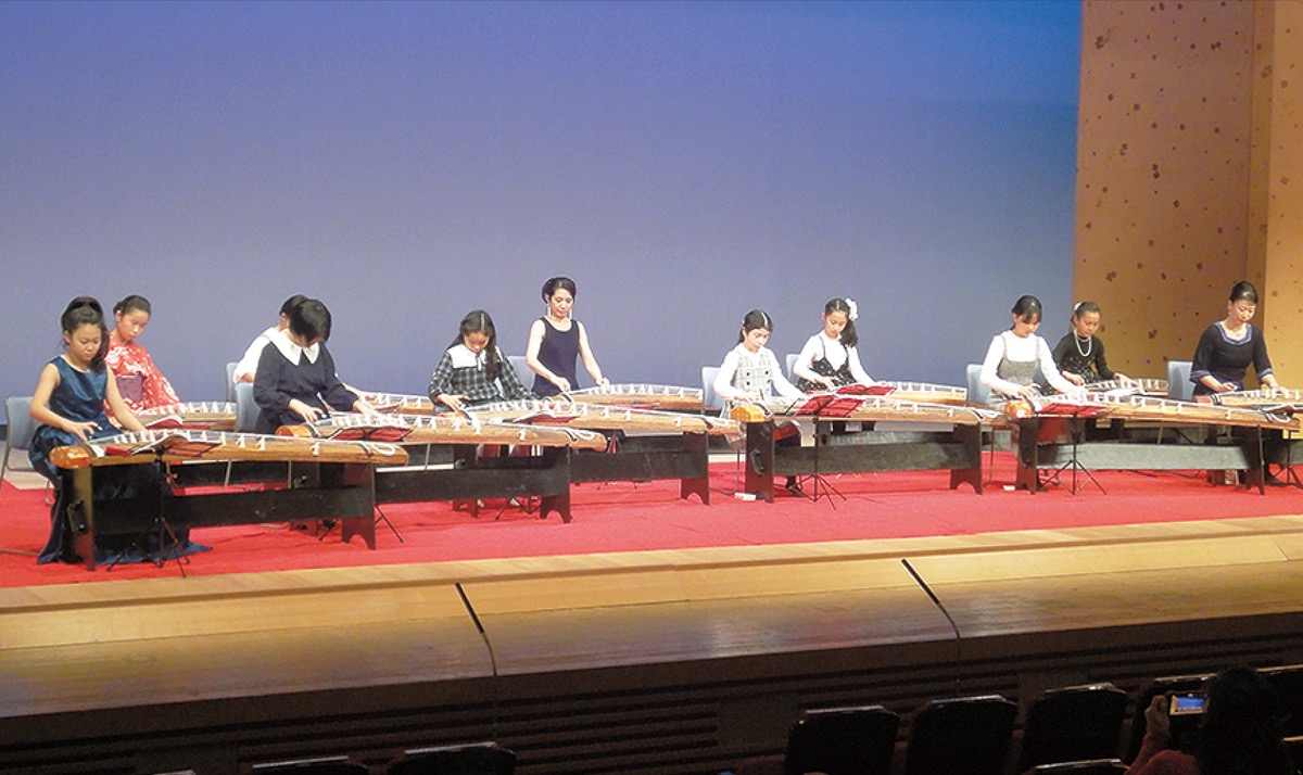 邦楽のつどいで発表