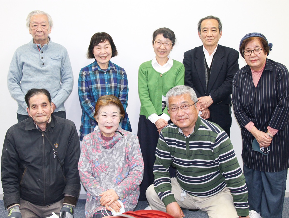 同窓会のメンバー