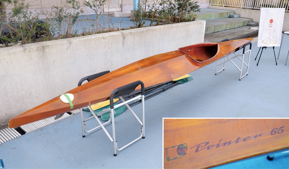 60年前の東京五輪カヌー展示 三ツ池公園のカヌー教室で | 鶴見区
