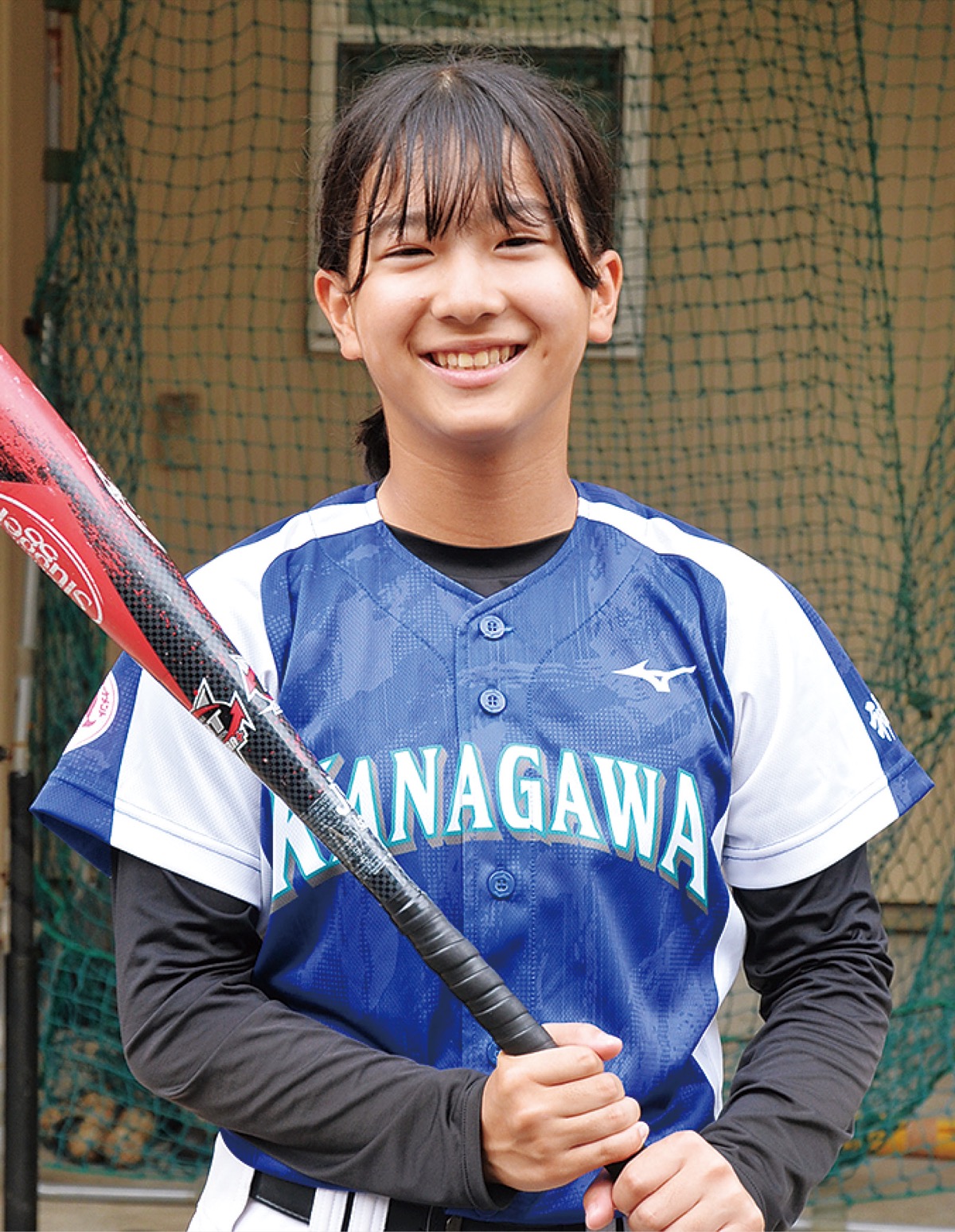 県選抜の一員に選ばれた徳田さん