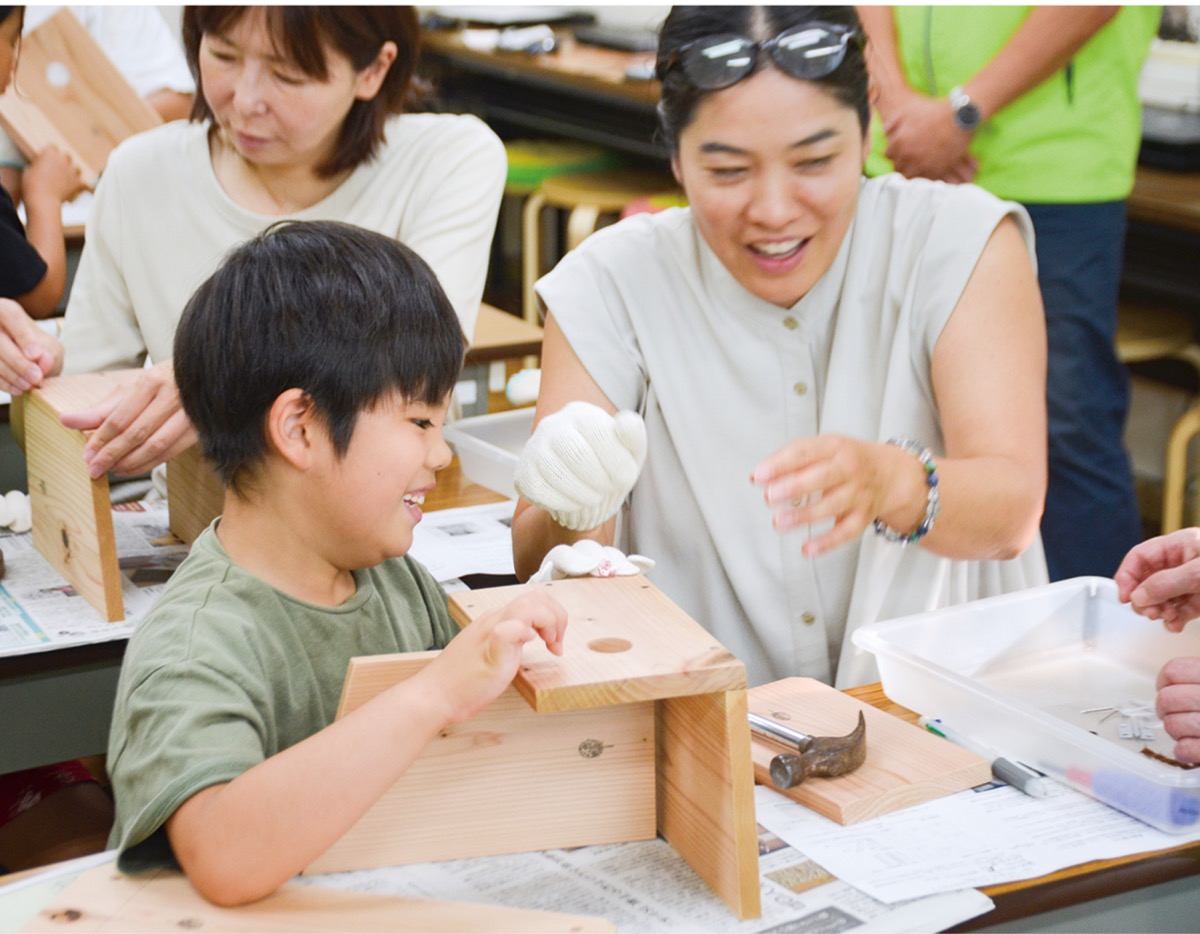 巣箱づくりに挑戦