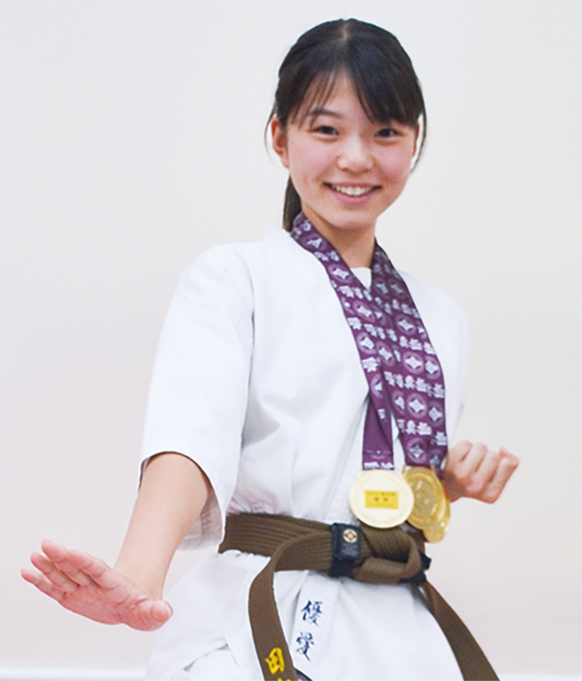 極真空手の全国大会で優勝