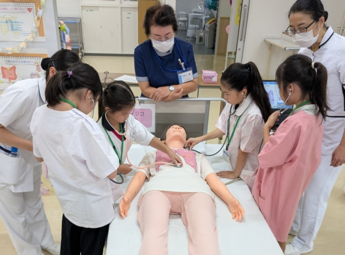 「未来の夢への一歩に」横浜市の小学生が看護師体験