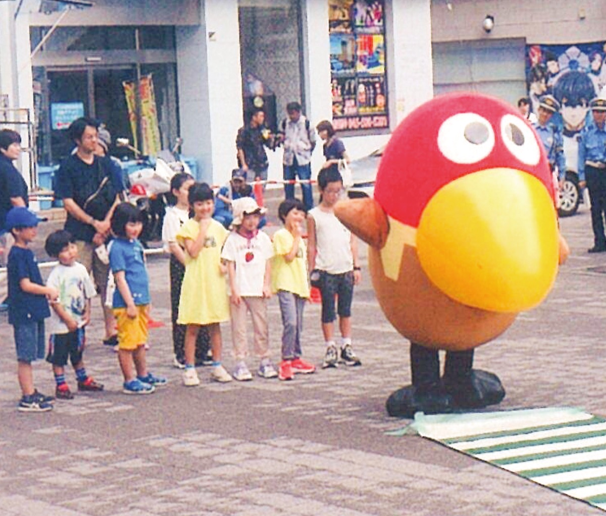 キョロちゃんが一日警察署長
