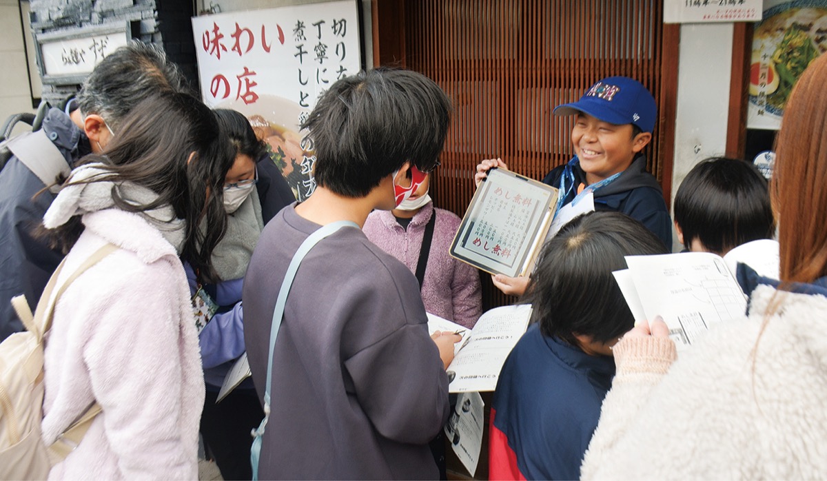 謎解きで商店街盛り上げ
