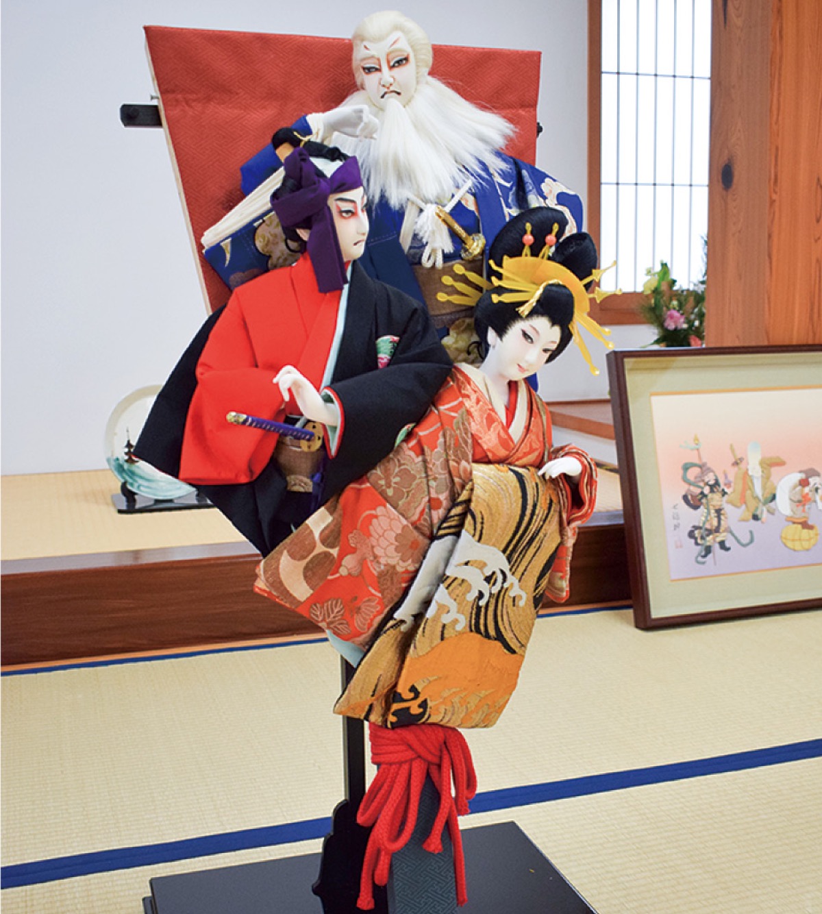 寄進作品の一つ「三浦屋」