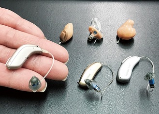 複数の補聴器メーカーの器種を取り扱う