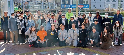 清掃活動への参加者