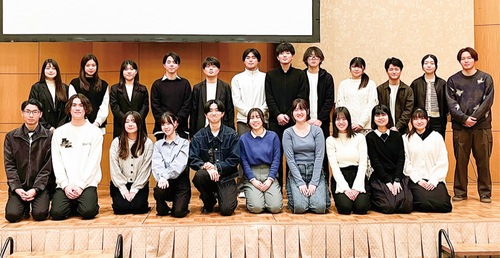 発表会に参加した学生