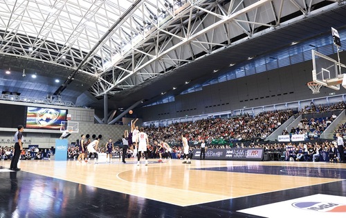 会場の横浜国際プール©︎B-CORSAIRS