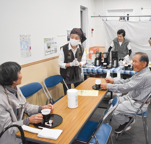 利用者同士の会話も弾む