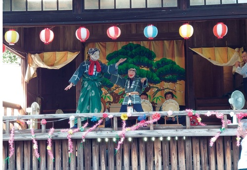 昨年の囃子の様子＝提供