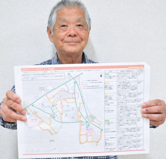 「防災まちづくりプラン」をもつ浅井代表