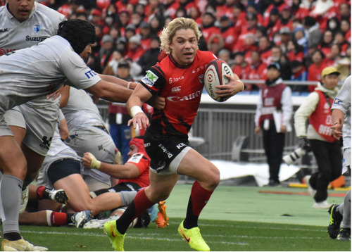 開幕戦に出場したデクラーク選手