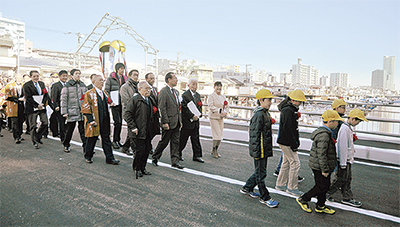 新浦島橋が開通