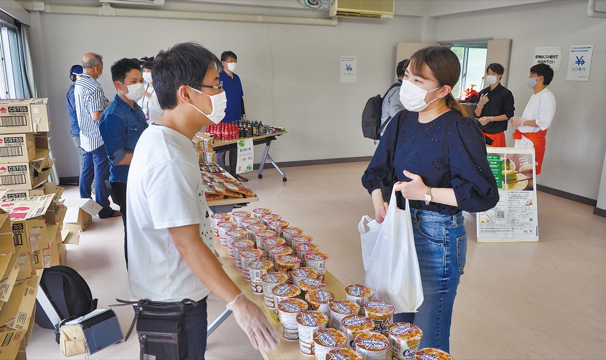 １人暮らし学生 食で支援