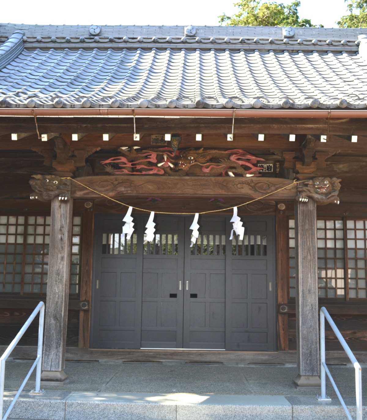 【Web限定記事】神奈川区松見町 八幡神社 本殿の扉・境内マップ 新たに 改築60周年を機会として | 神奈川区 | タウンニュース