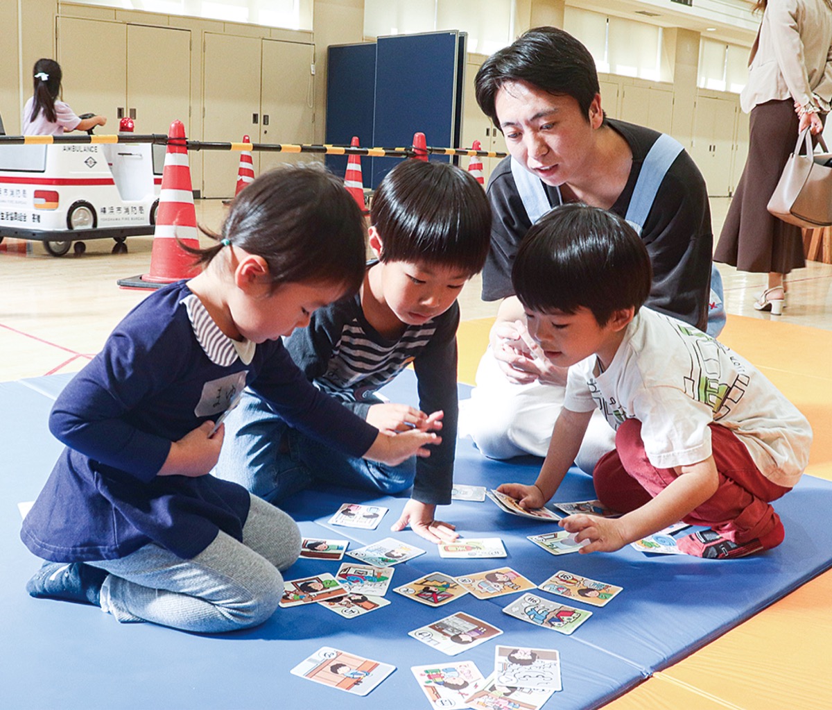 子育て世代に防災啓発