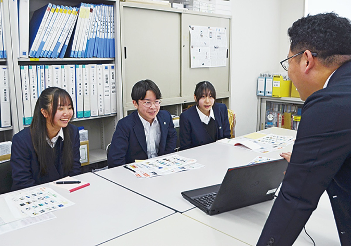 松本中生徒が職場体験