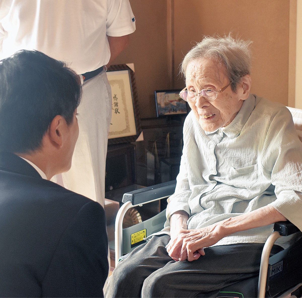 県内最高齢は区内在住