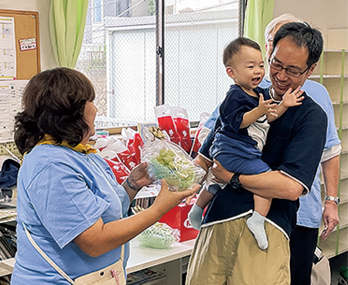 秋まつりで初抽選会