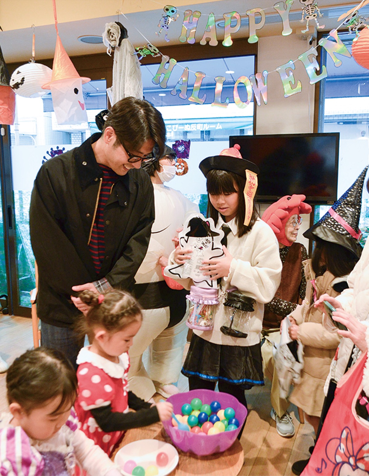 ハロウィンで多世代交流