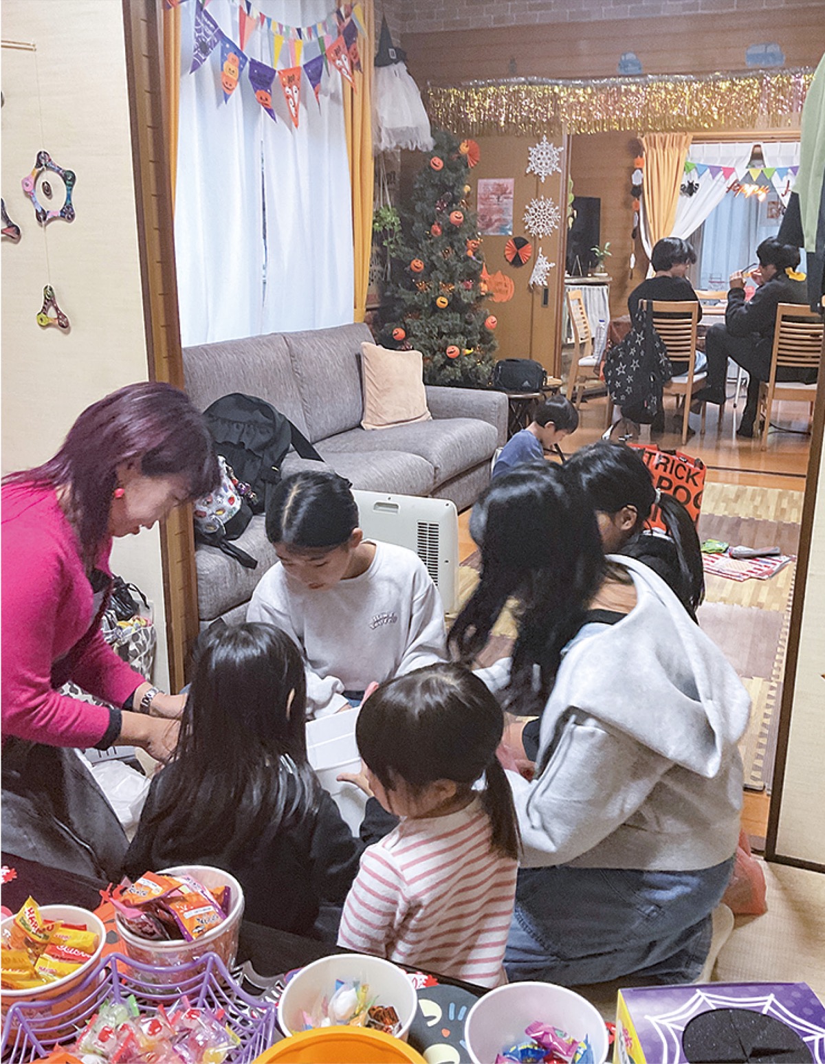 地域の居場所でハロウィン