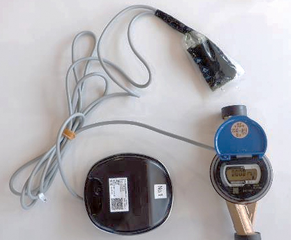 自動検針で実証実験