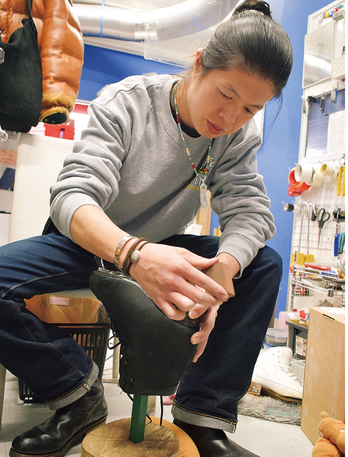 鍵山選手を支える技術