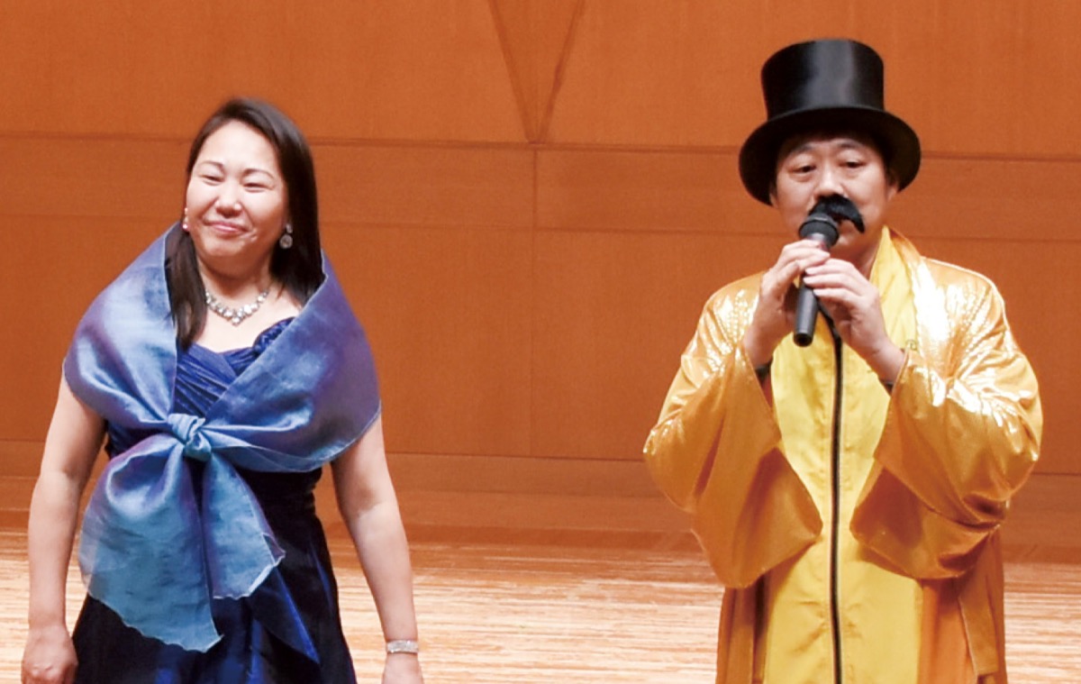 蛇目さん（左）と田代会長