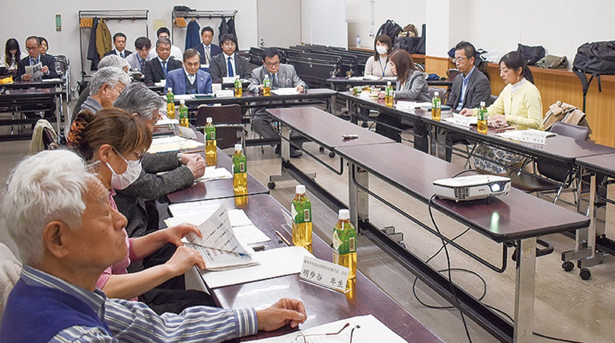 ３月30日に行われた検討部会