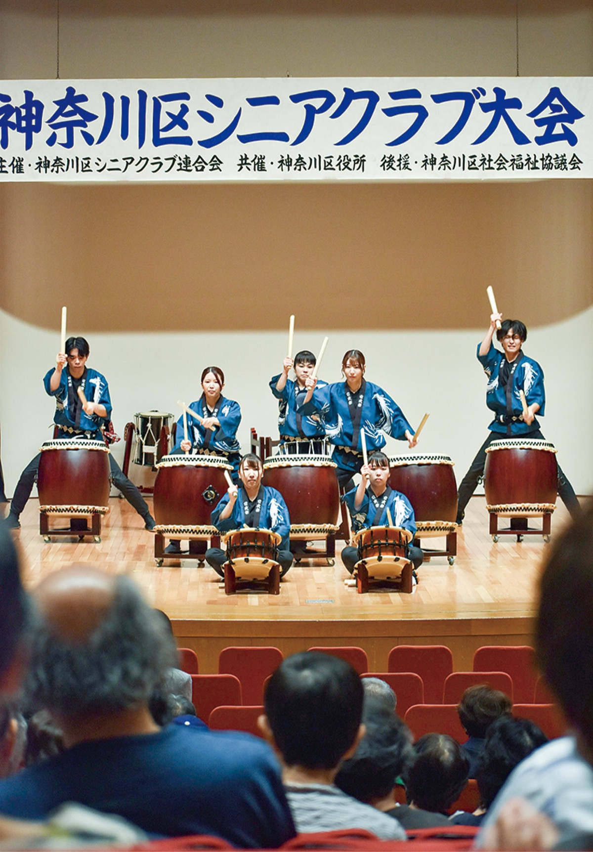 和太鼓「前夜祭」による演奏