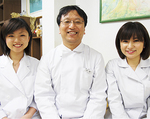 矯正治療専門医を３人に増員。医療の充実とサービスアップを図る。左から：丸山智子さん、下平憲治さん、片岡彩乃さん