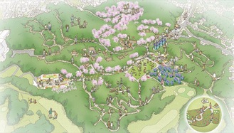 主会場の一つ、生田緑地のイメージ＝市提供