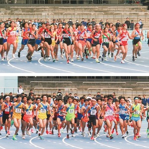 緊張のスタート直後の様子