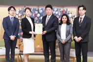 子育て・防災の提言提出