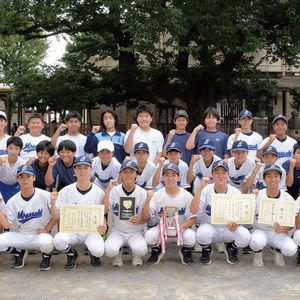 宮崎中野球部の部員たち