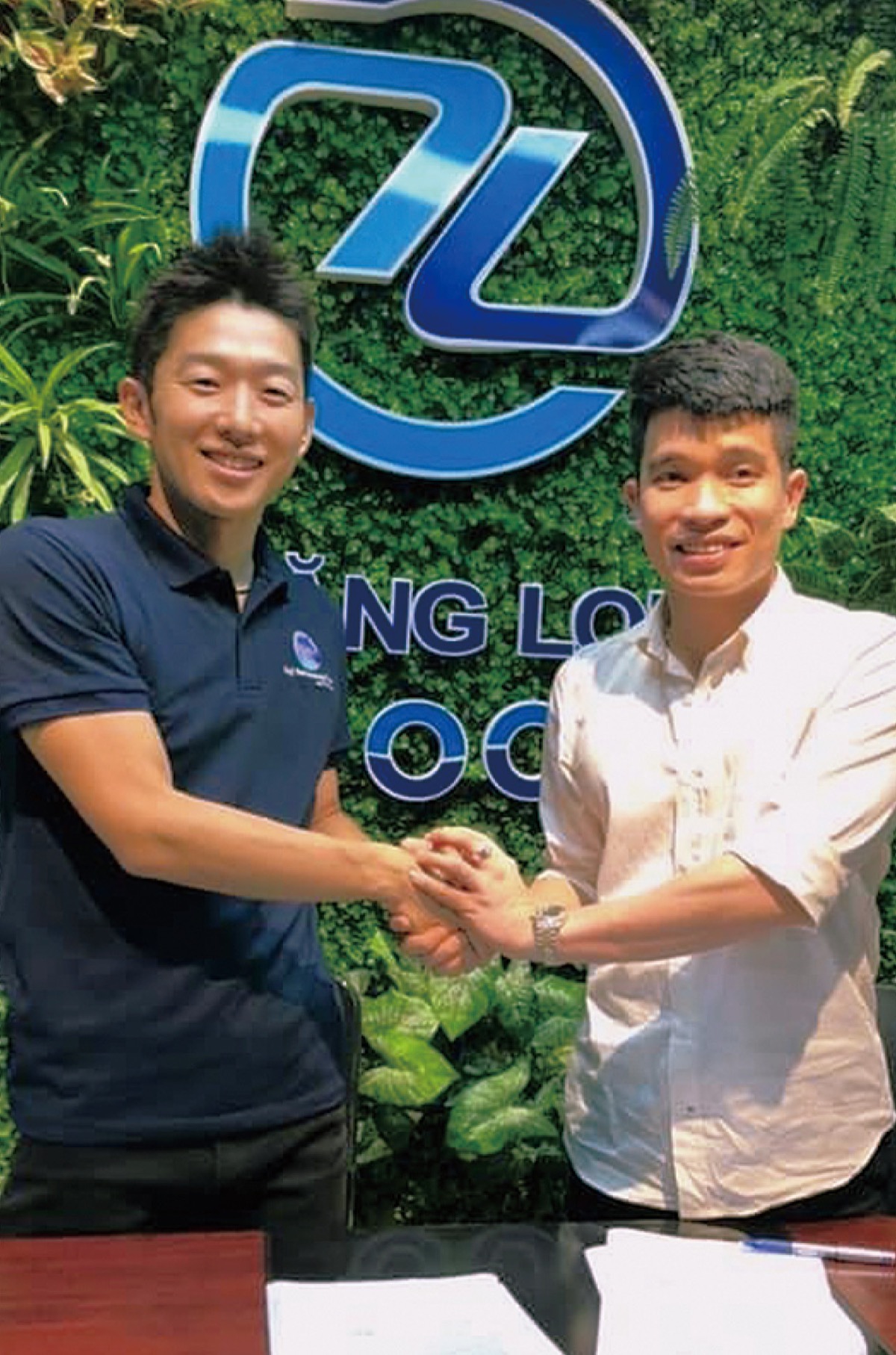 現地で行われた締結式＝同社提供