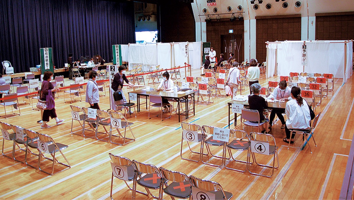 コロナワクチン 市 集団接種を開始 次回予約受付は15日 宮前区 タウンニュース