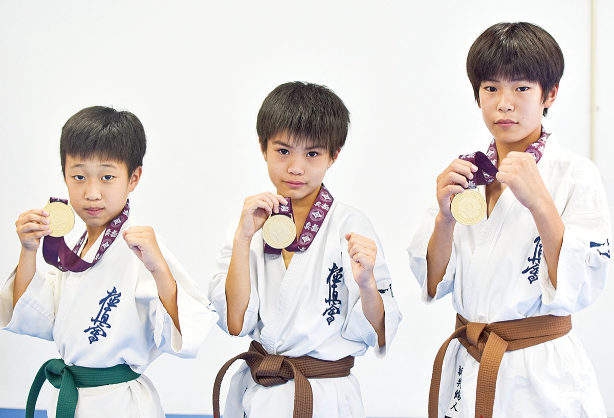 3人揃って初の日本一 極真空手全国大会 | 宮前区 | タウンニュース