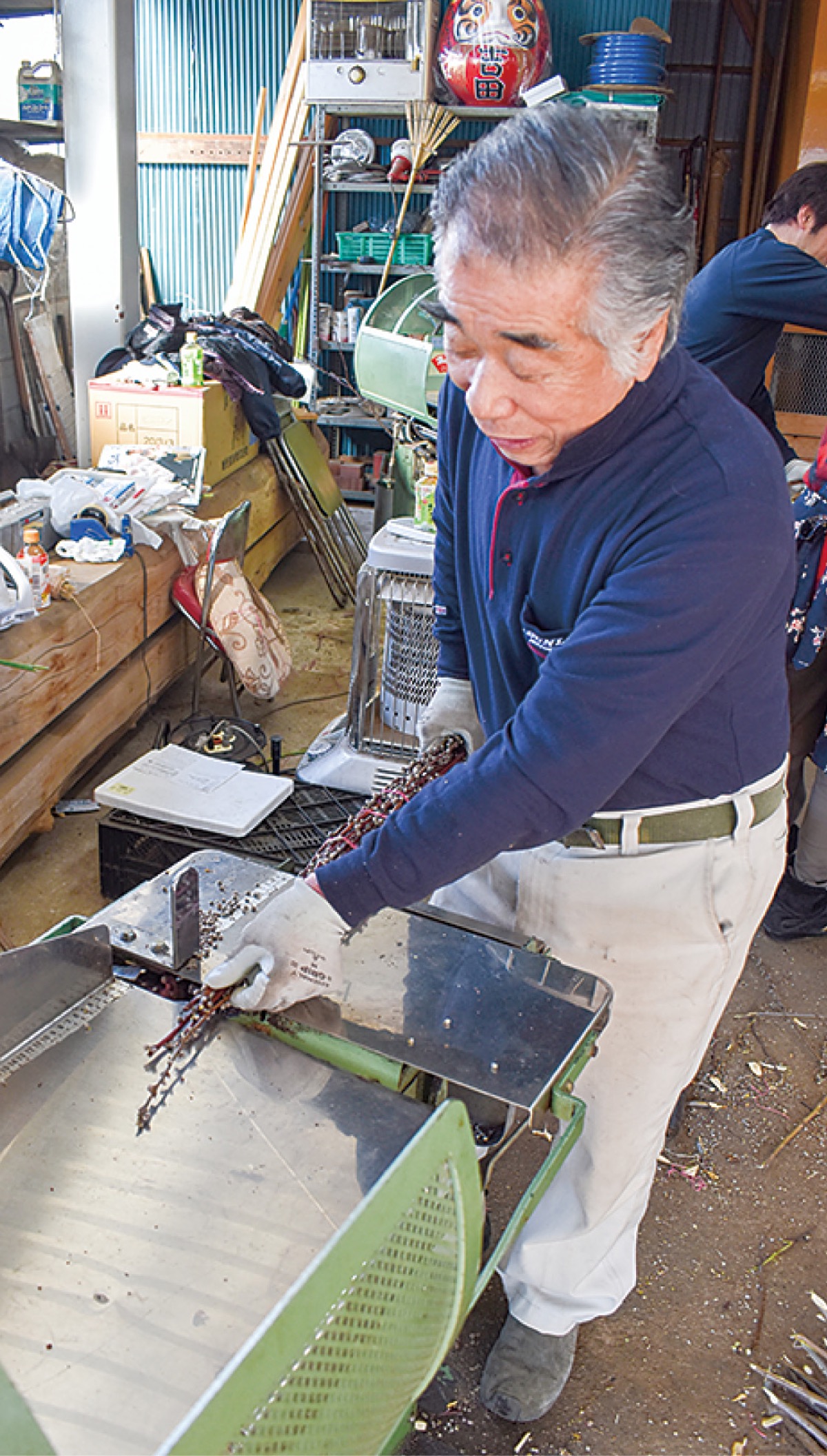 馬絹農家の秘めた努力