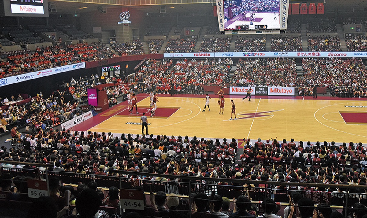 ２日間で７８００人以上が訪れたとどろきアリーナ
