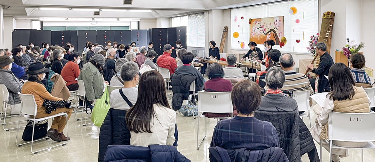 和の音色に癒されて (写真1)