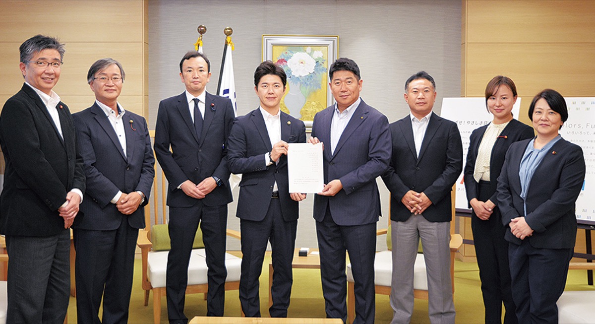 福田市長へ予算要望