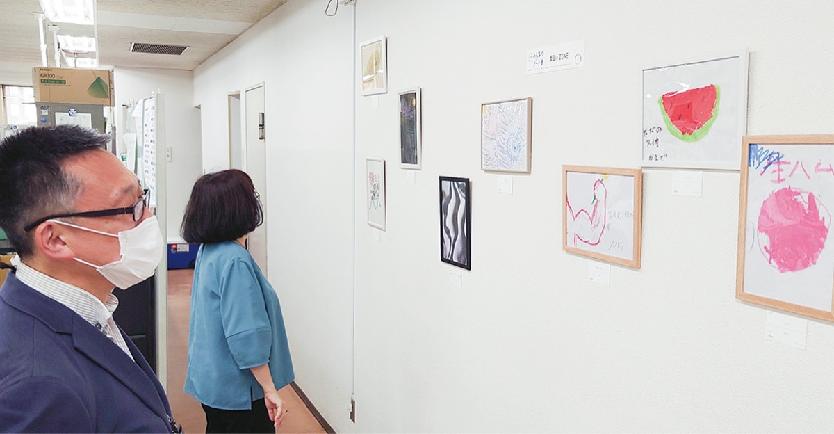 宮前区役所が美術館に