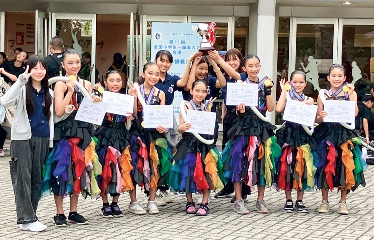 グループ部門で総合優勝