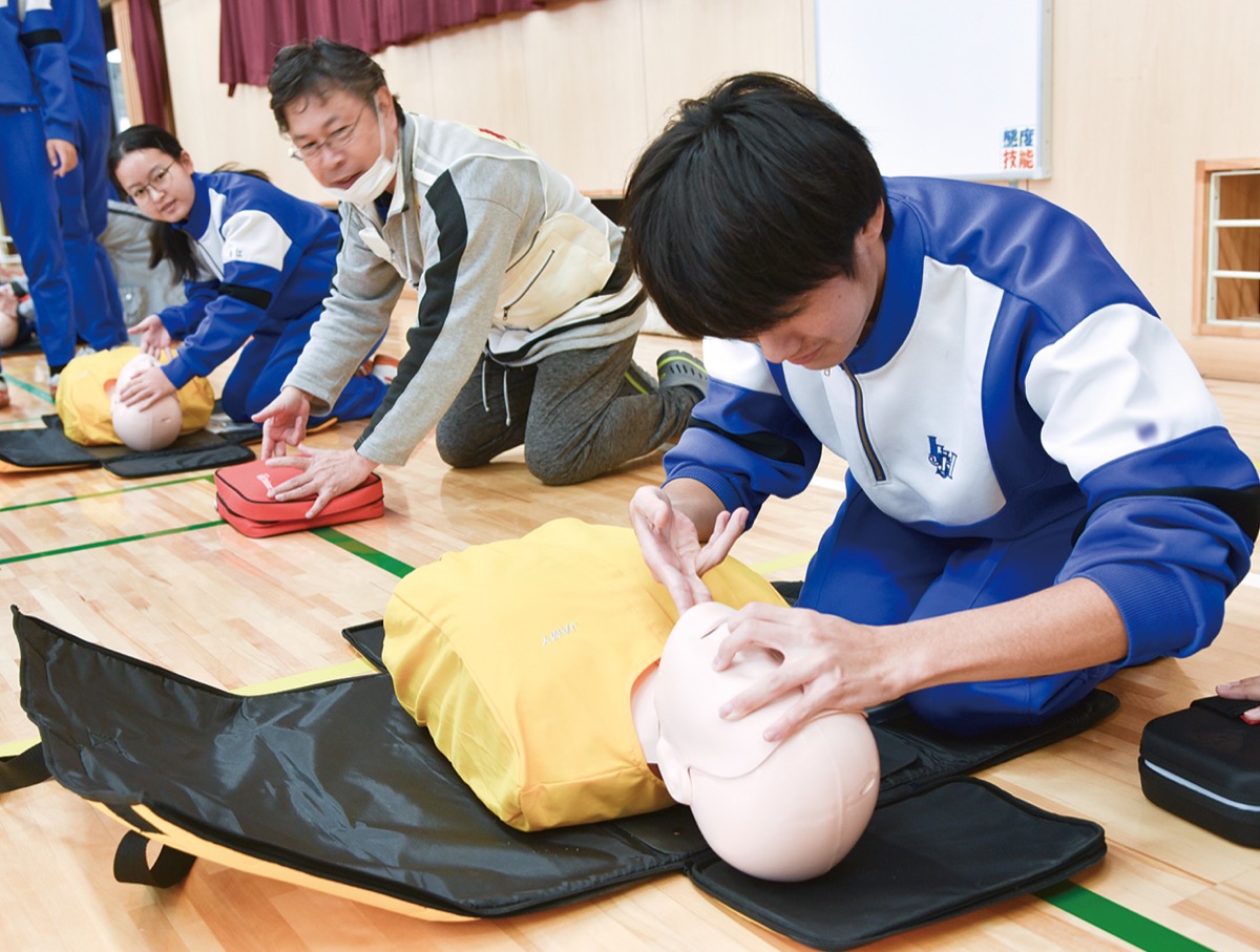 中学生が防災の担い手に