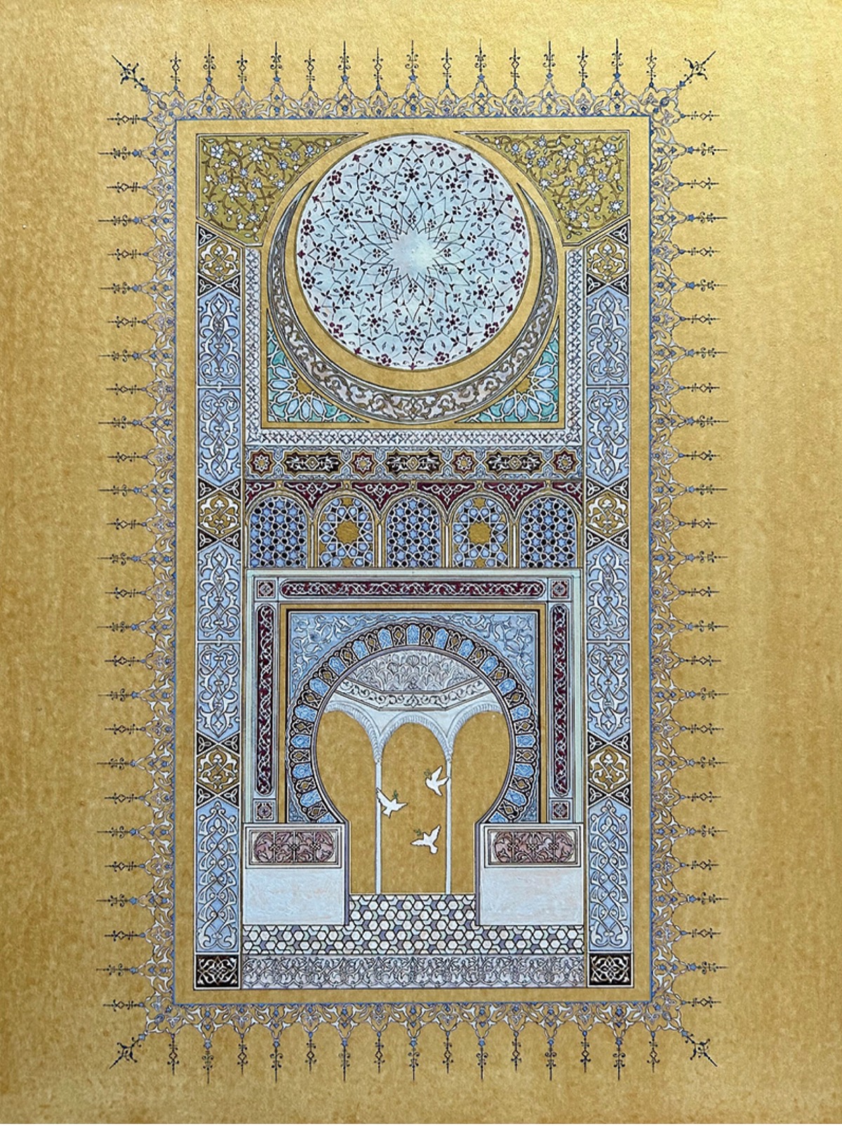 国際コンペ、装飾画部門１位