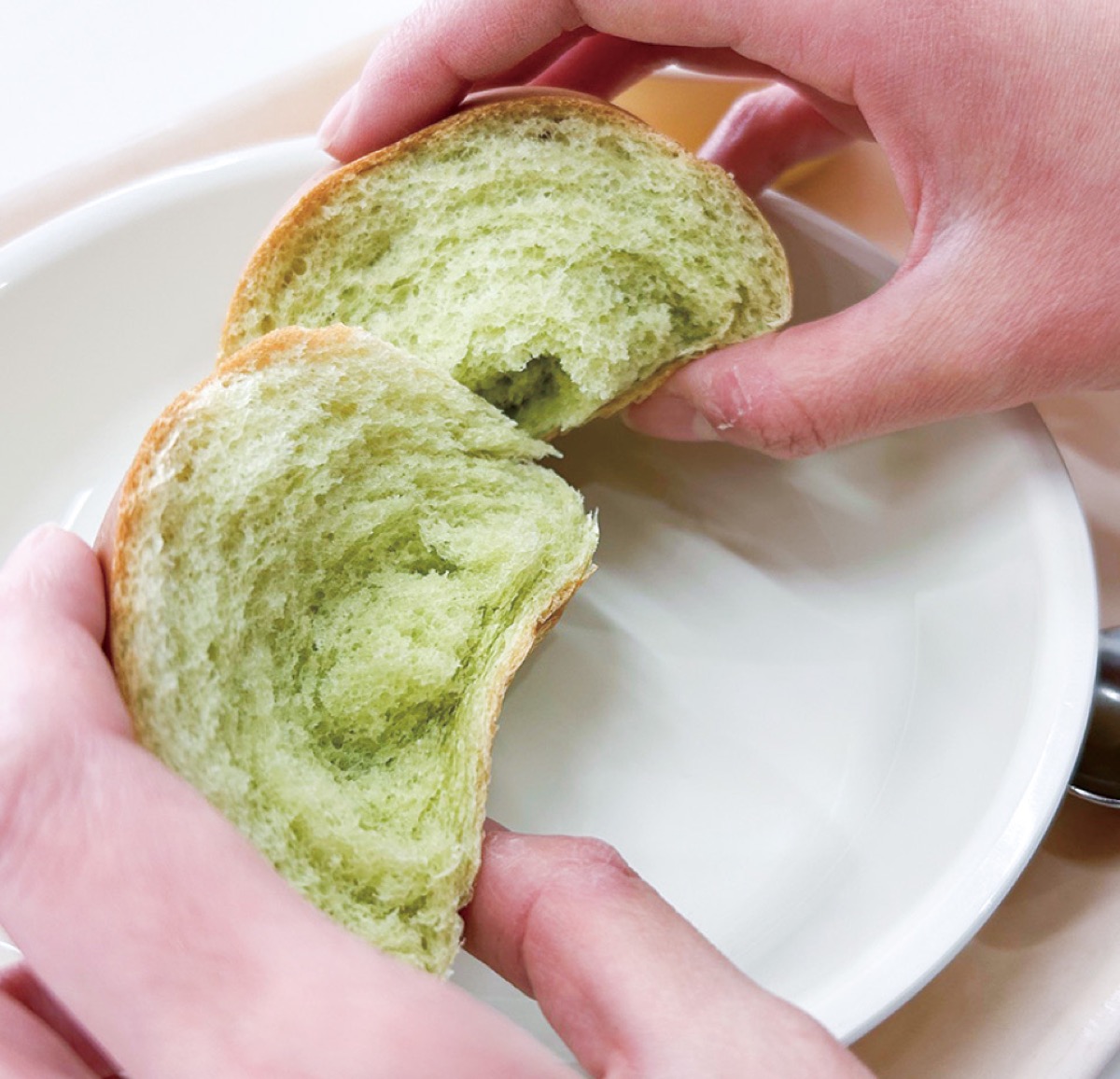 中島菜ロールパン