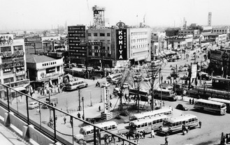 昭和34年の川崎駅前　森田良和氏撮影